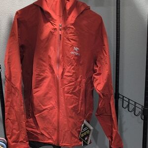 Arc'teryx Fiery Orange Gore-Tex Hooded Jacket
